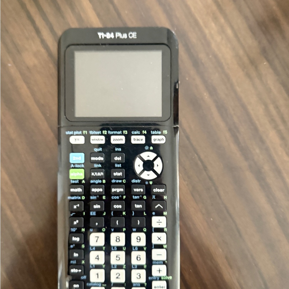TI-84 Plus CE Graphing Color Calculator